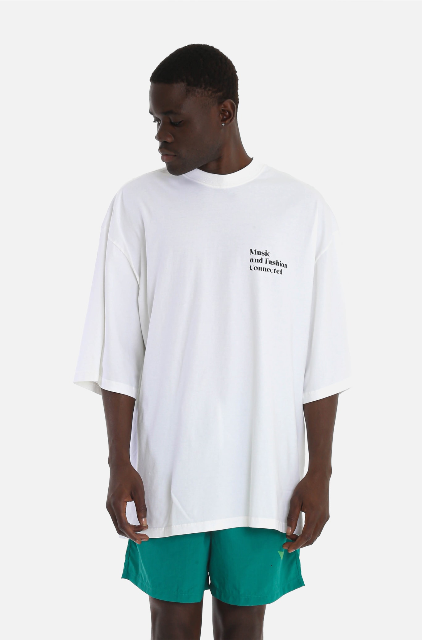camiseta oversized off white