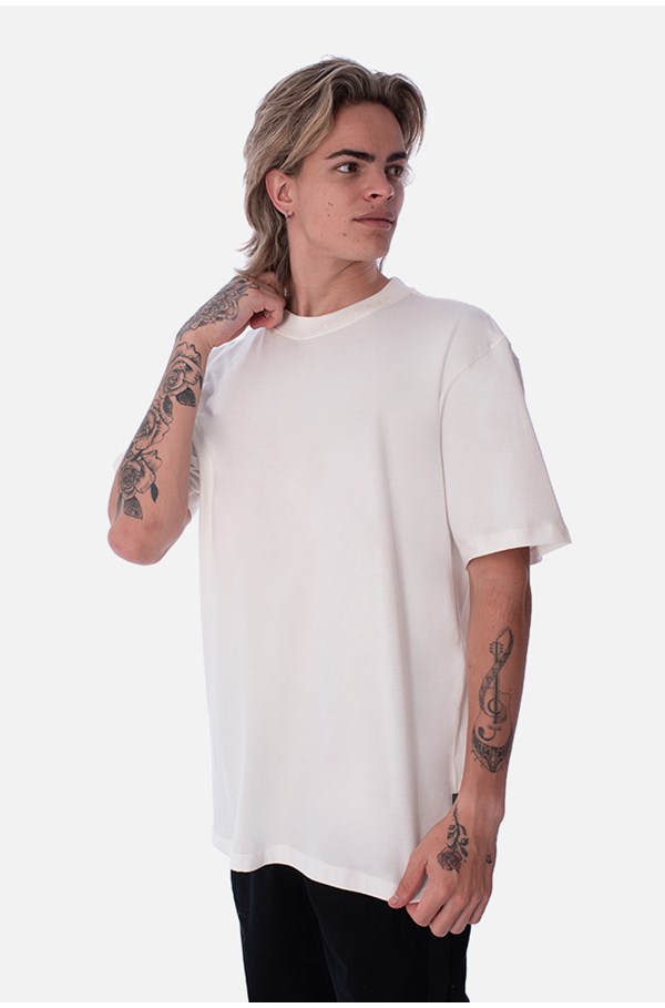Camiseta Regular Approve Canvas Off White