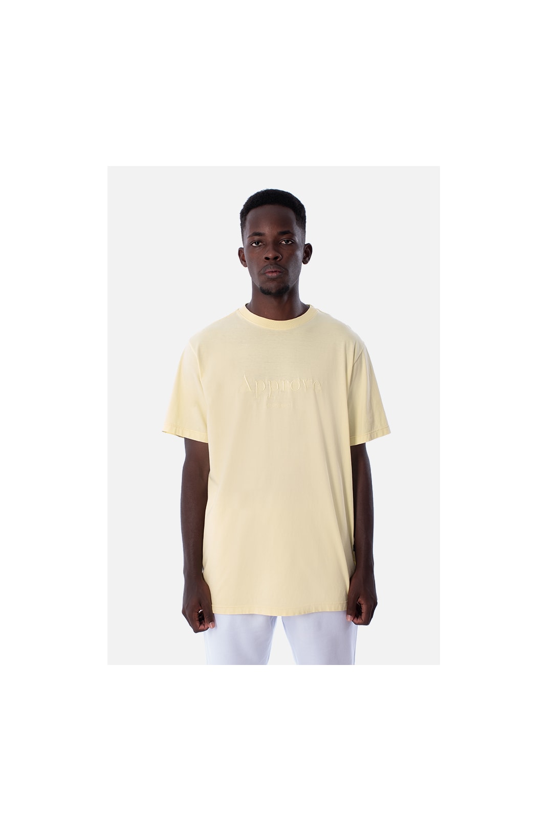 Camiseta Regular Approve Mirage Amarela 