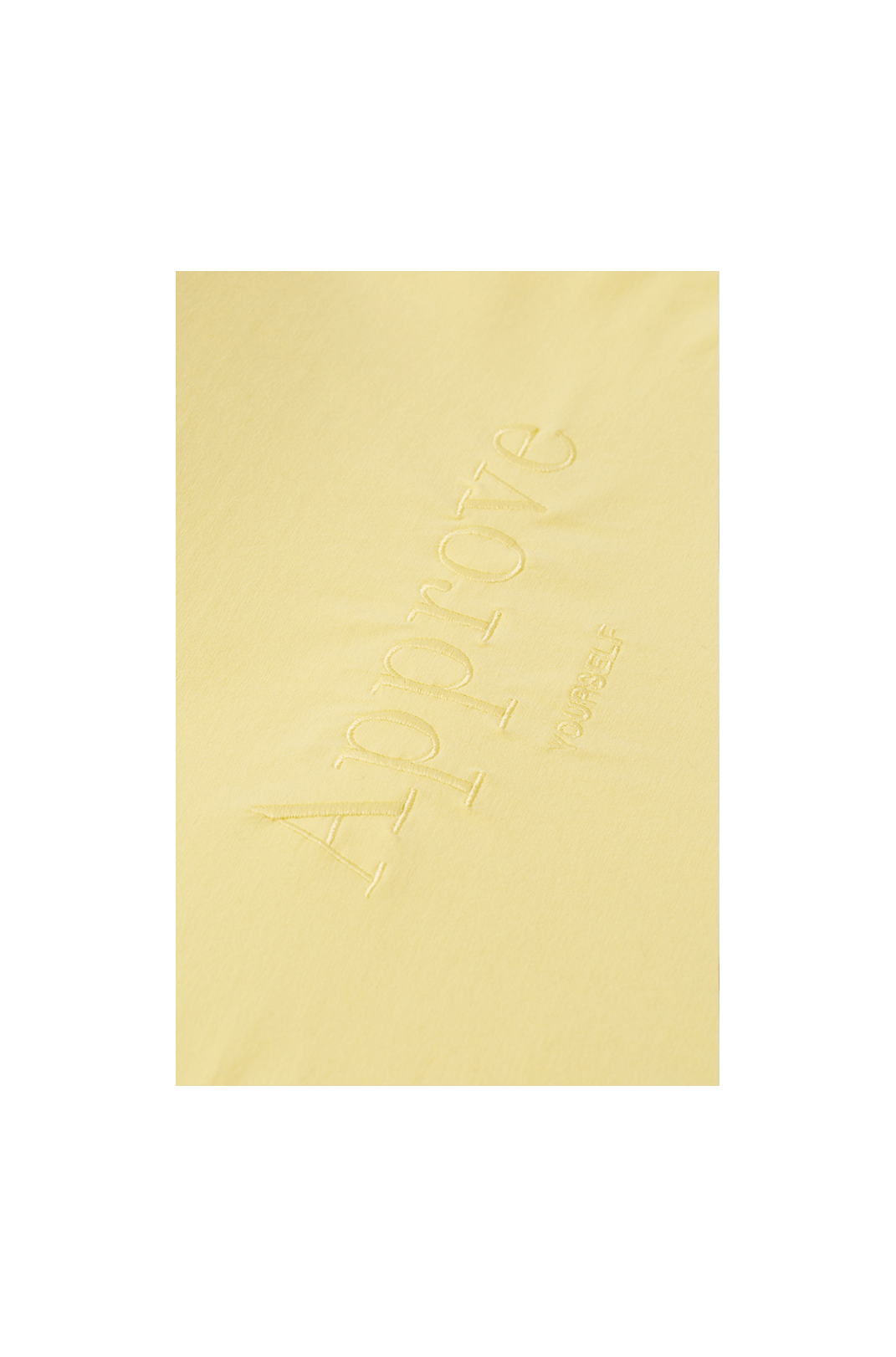 Camiseta Regular Approve Mirage Amarela 