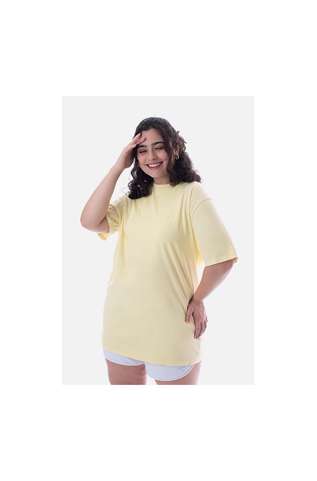 Camiseta Regular Approve Mirage Amarela