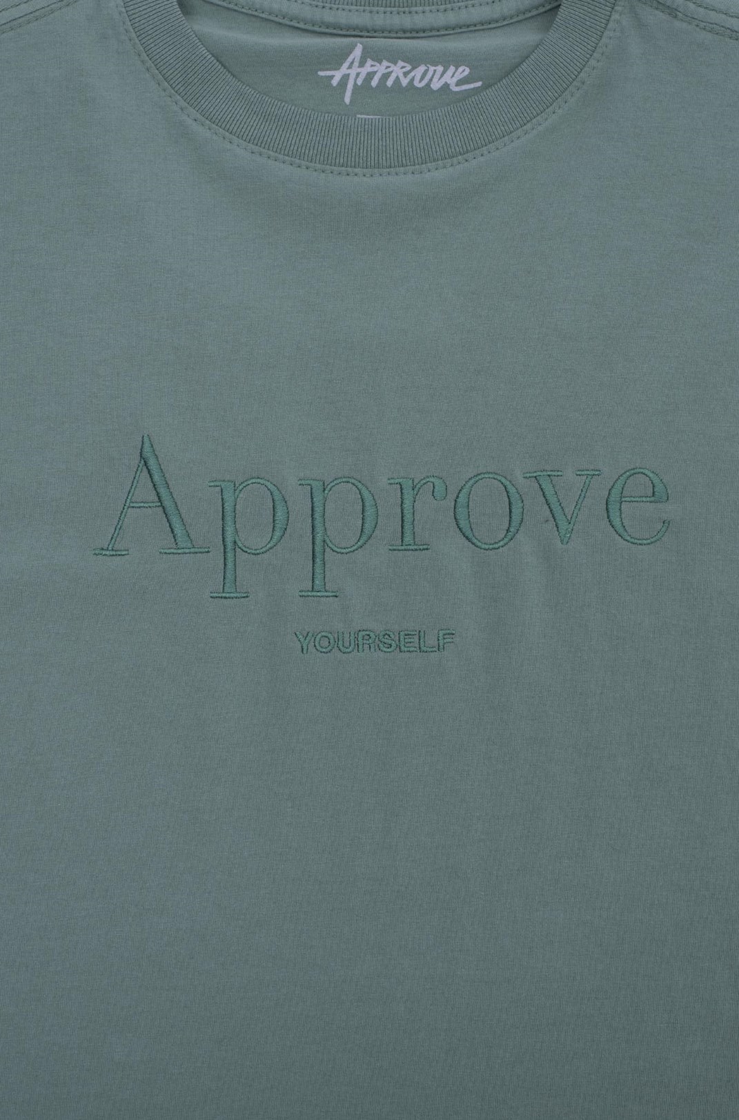 Camiseta Regular Approve Monochromatic Verde V2