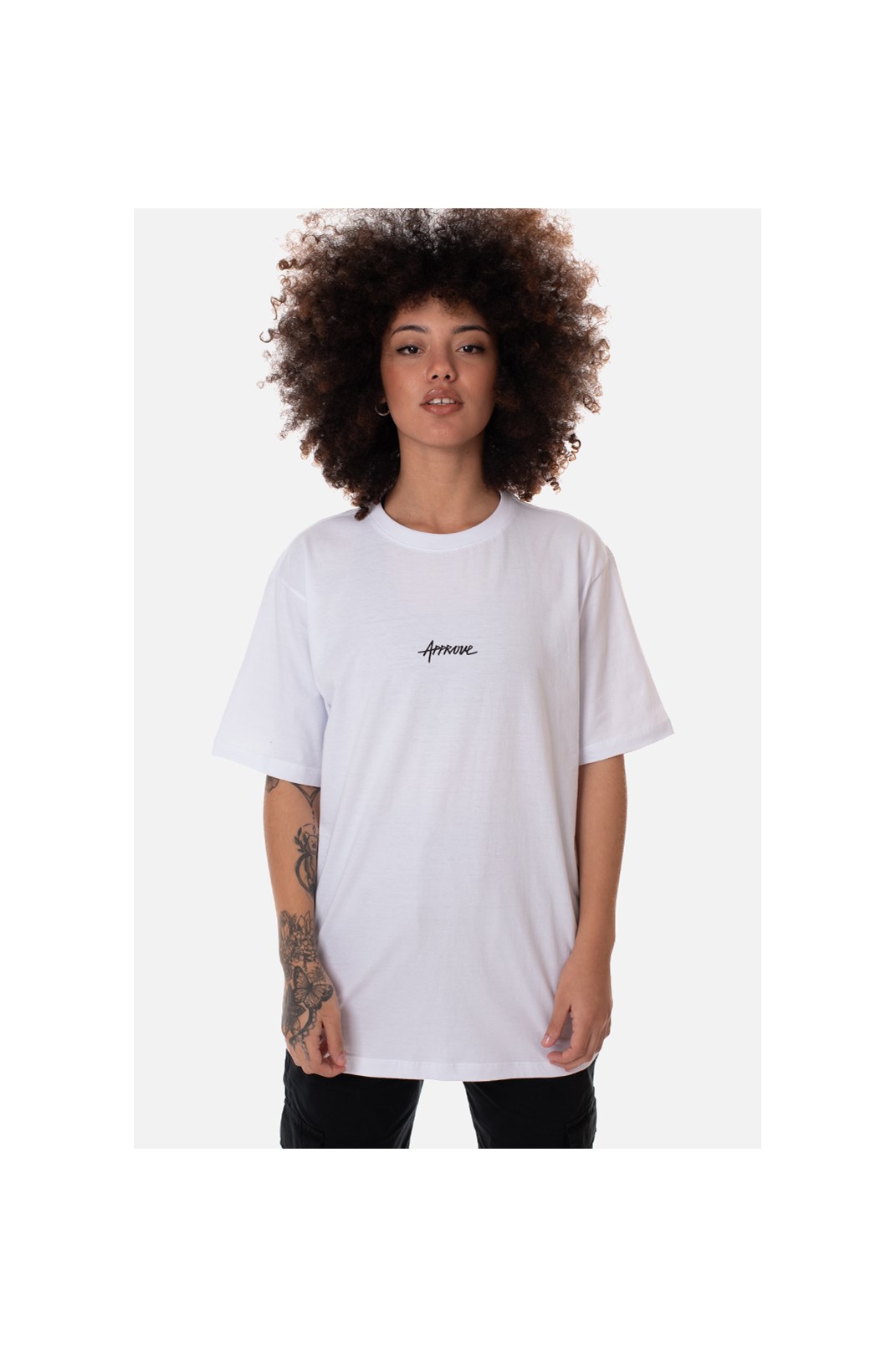 Camiseta Regular Approve PB Branca