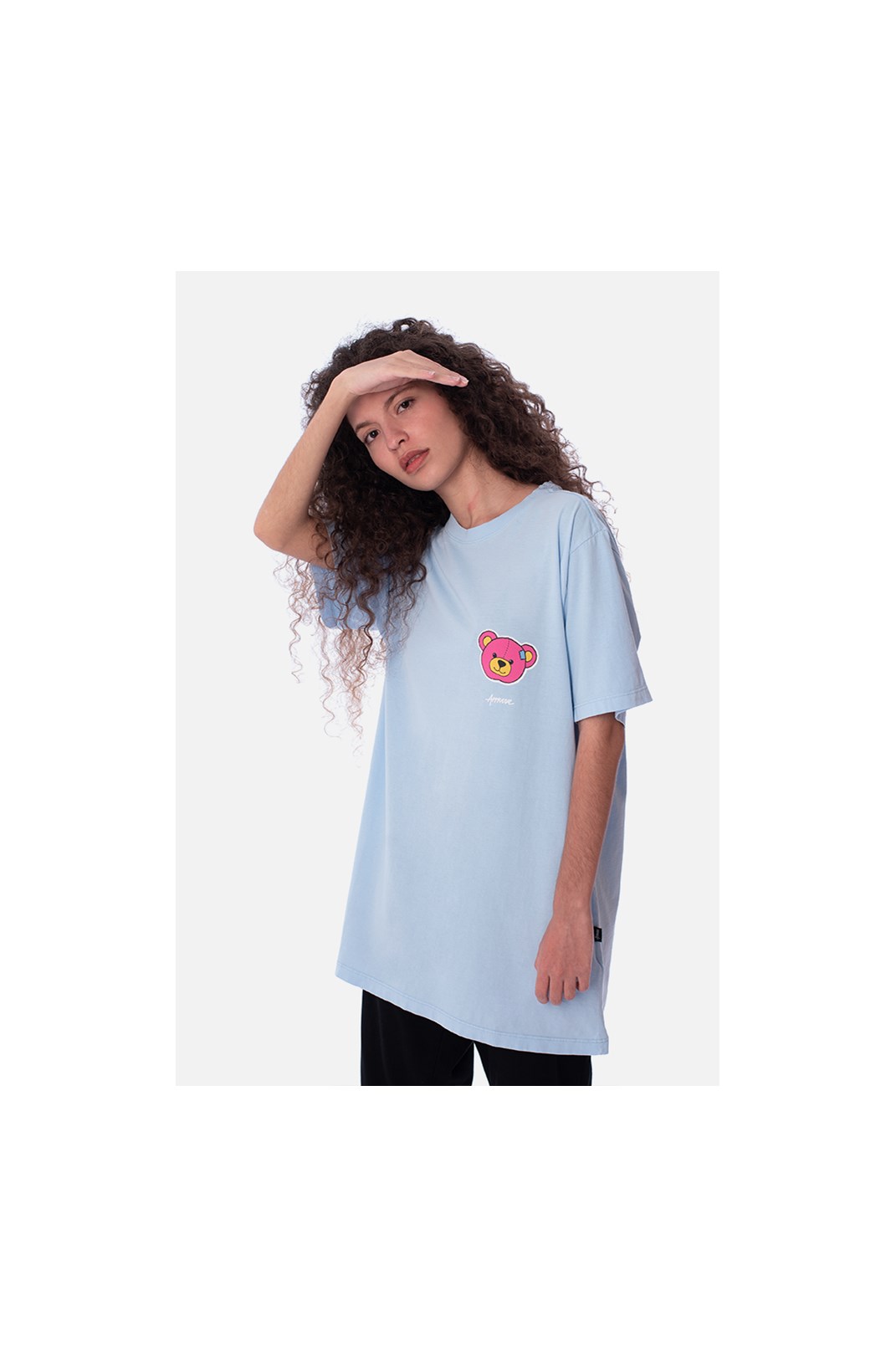 Camiseta Regular Approve Psychedelic Azul