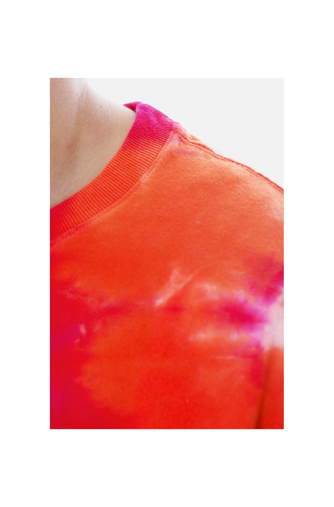 Camiseta Regular Approve Tie Dye Juicy Rosa