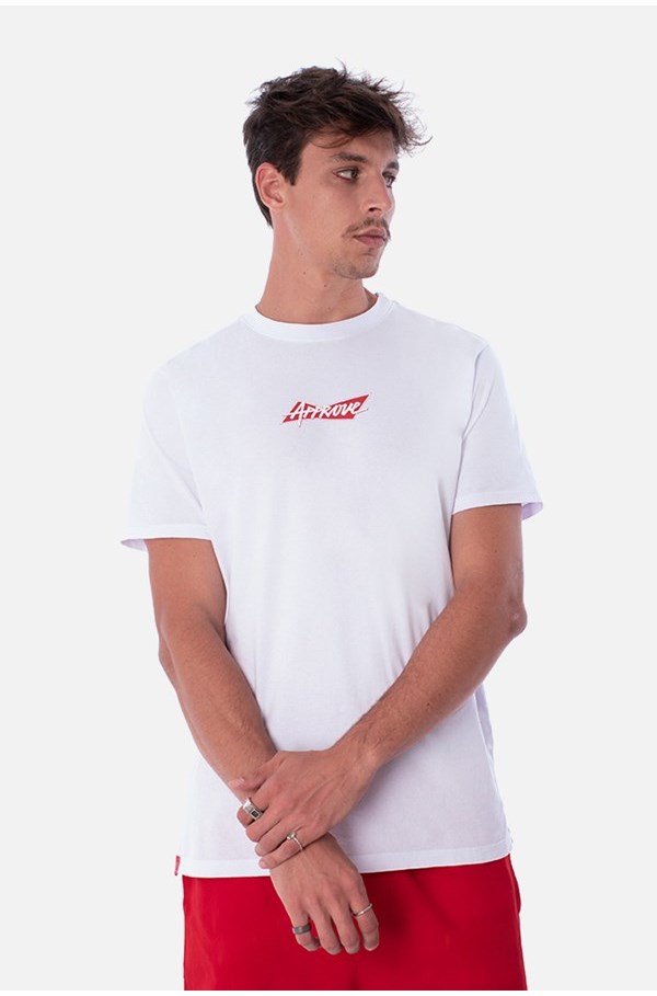 Camiseta Regular Approve X Budweiser Branca