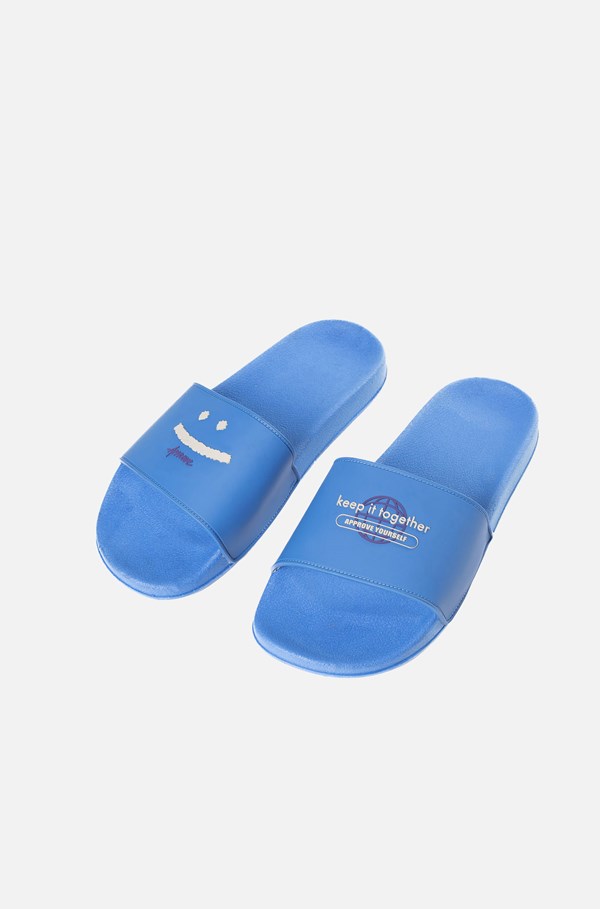 Chinelo Slide Approve Keep It Together Azul