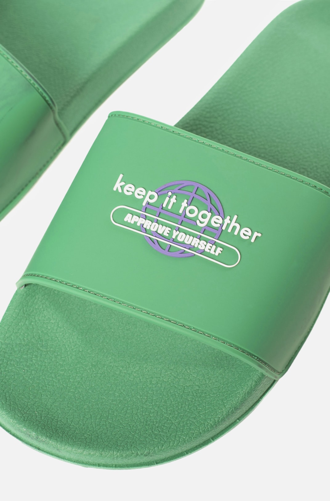 Chinelo Slide Approve Keep It Together Verde