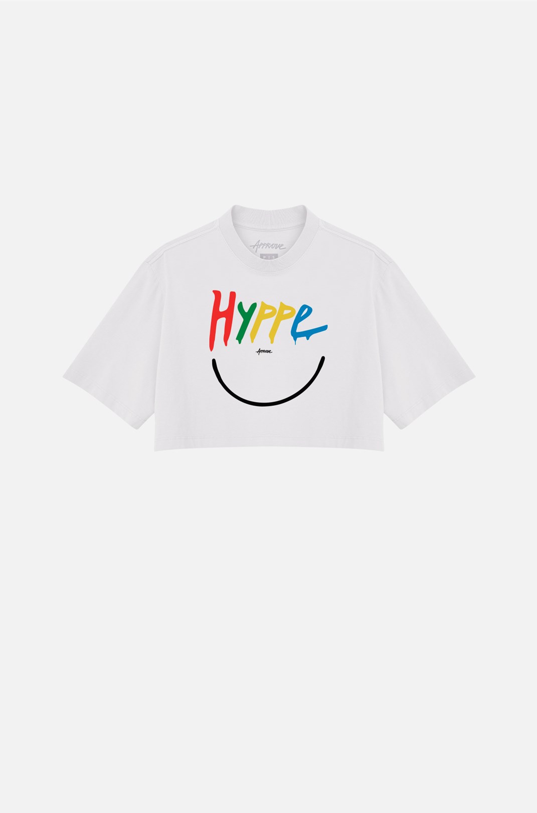 Cropped Bold Approve x LP Hyppe Branco