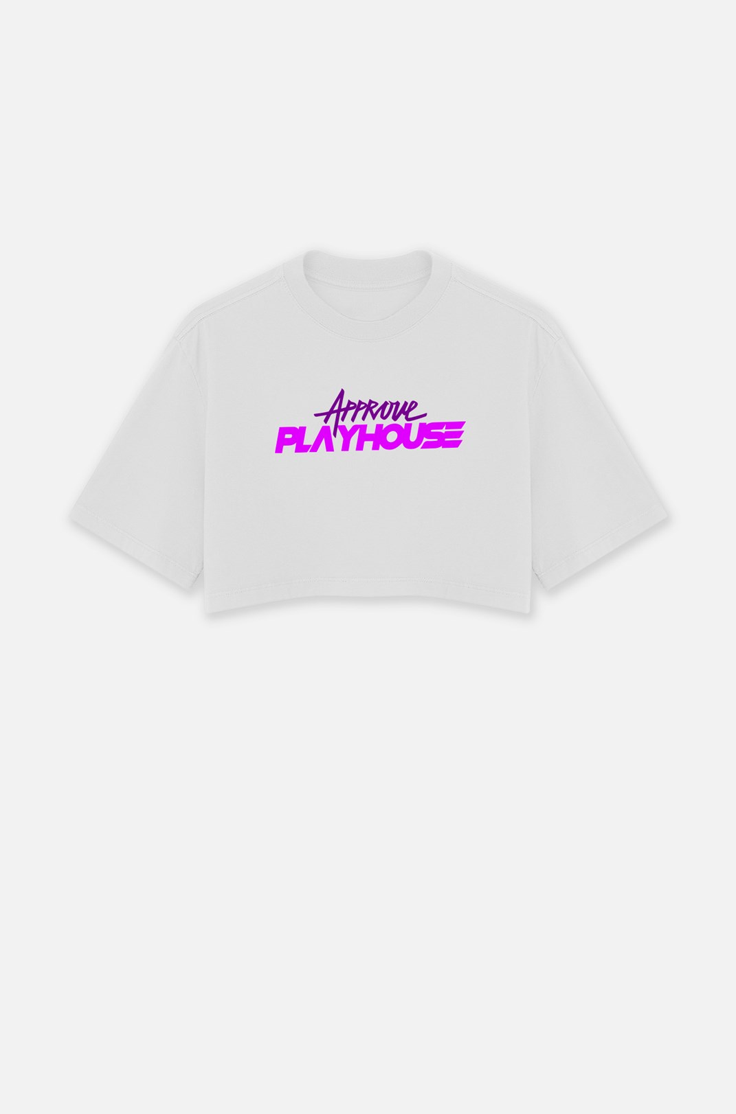 Cropped Bold Approve X Playhouse Branco