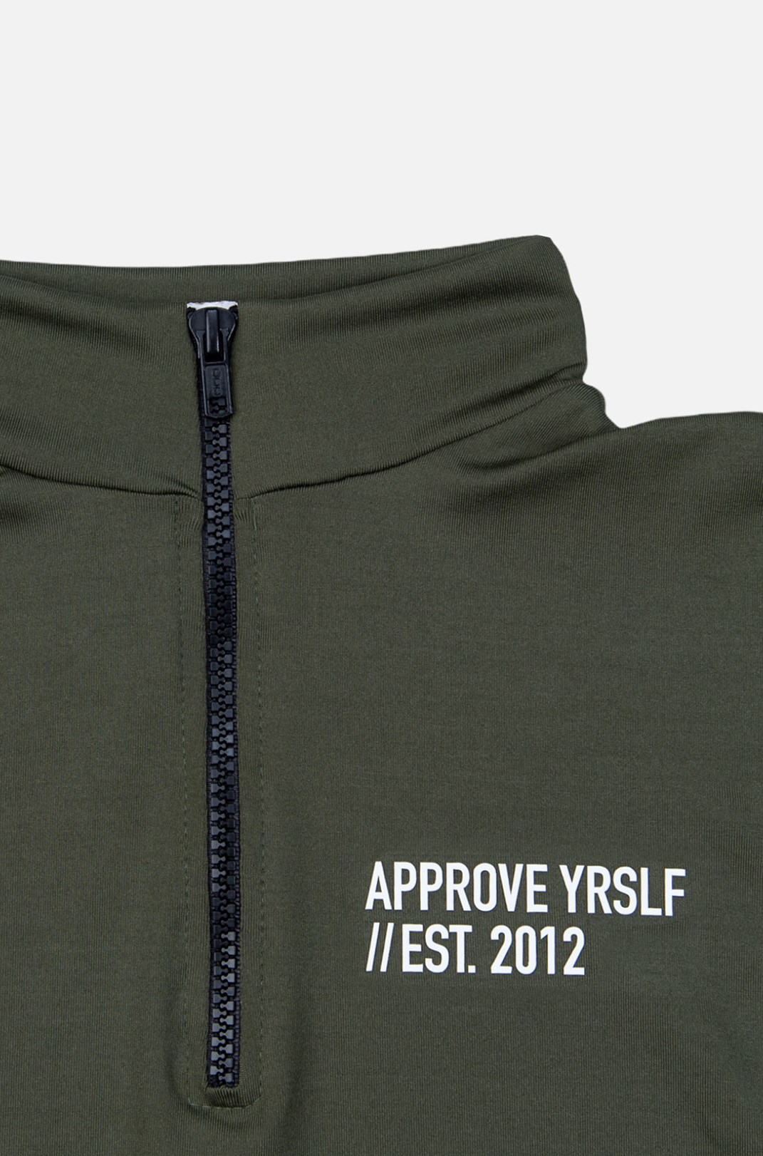 Cropped Gola Alta Approve Camping Verde