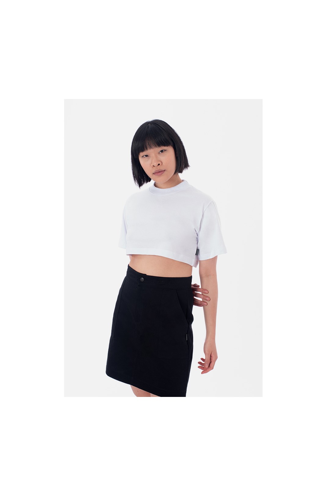 Cropped Regular Approve Canvas III Branco