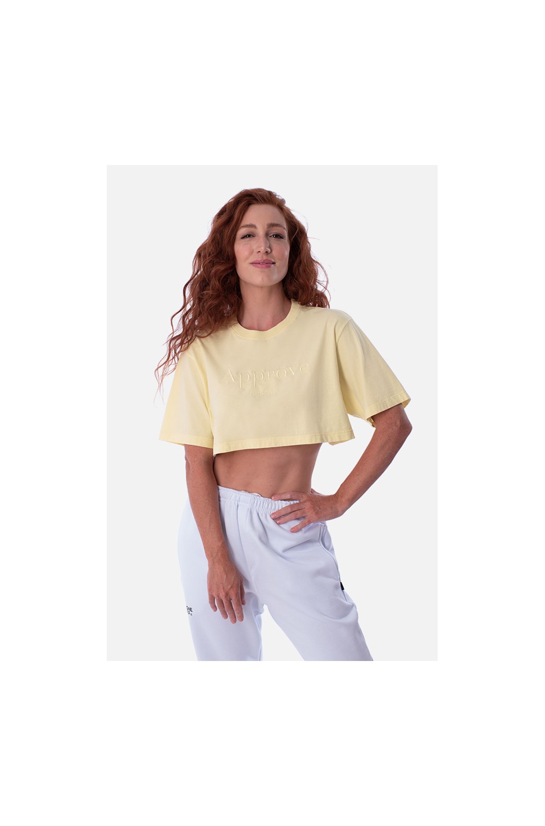 Cropped Regular Approve Mirage Amarelo