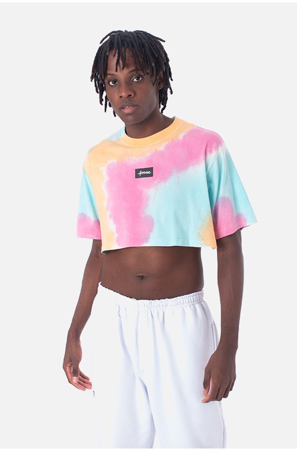 Cropped Regular Approve Tie Dye Colorful