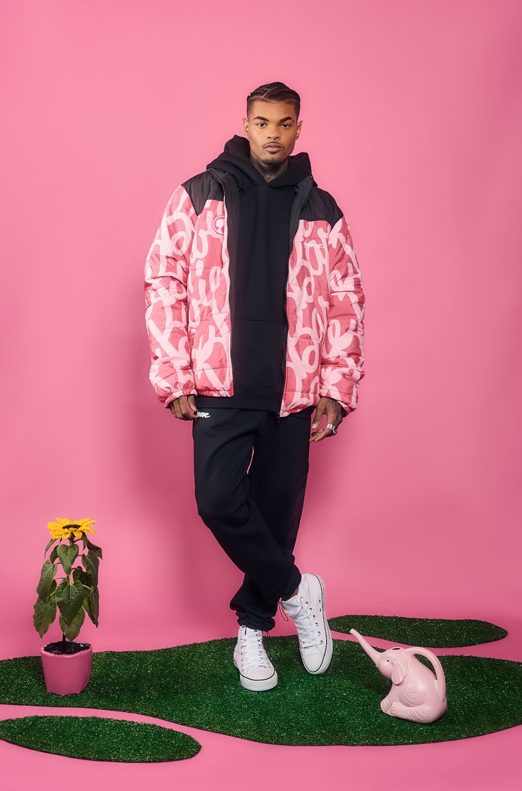 Jaqueta Puffer Barbie X Approve Pink Pink