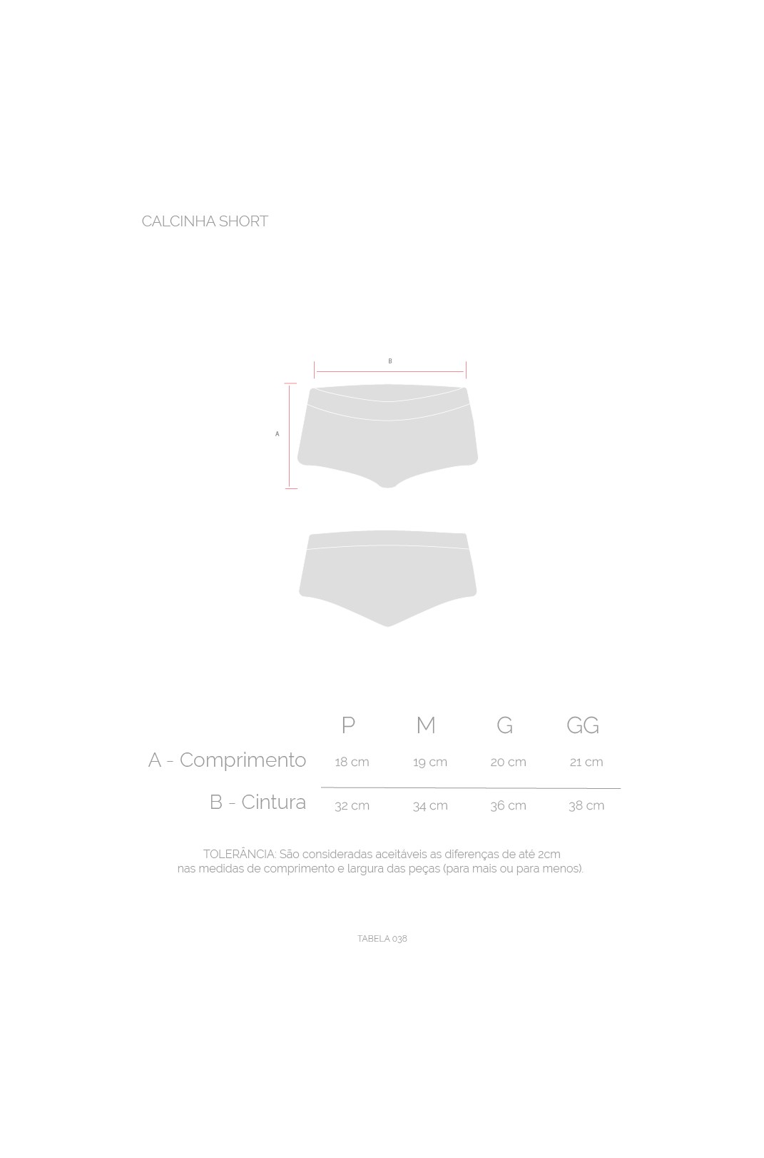 Kit 3 Shorts Underwear Approve Branco