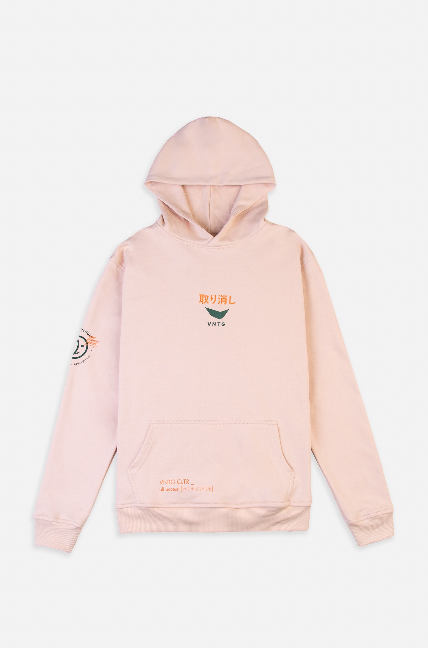 just peachy moletom com capuz