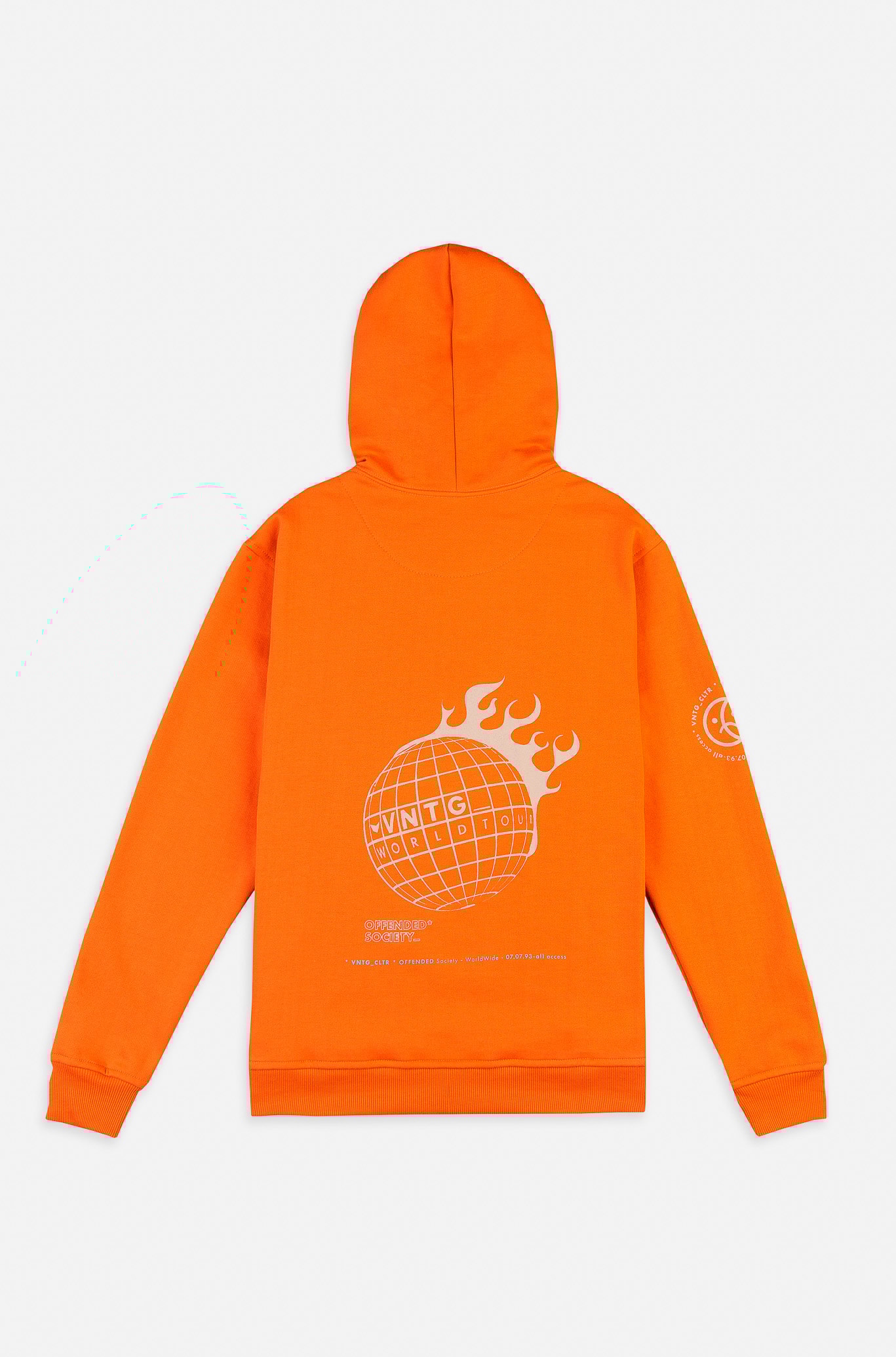 sunflower print moletom com capuz