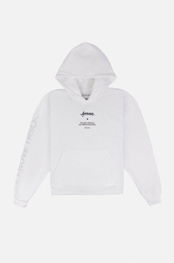 Moletom Oversized Approve Yourself Off White