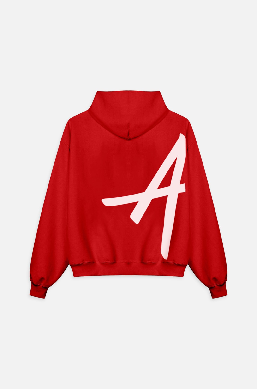 Moletom Oversized Big Logo Vermelho Vermelho