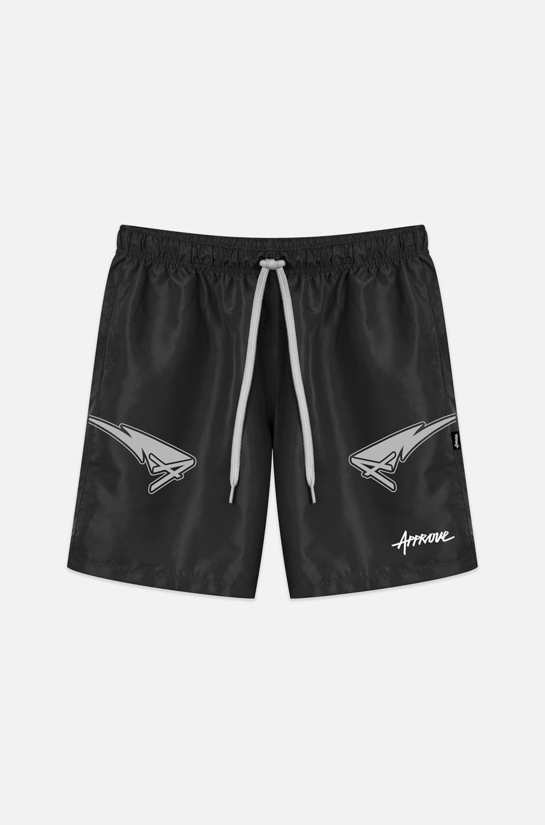 Shorts 7inches Approve Spare Star Preto Preto