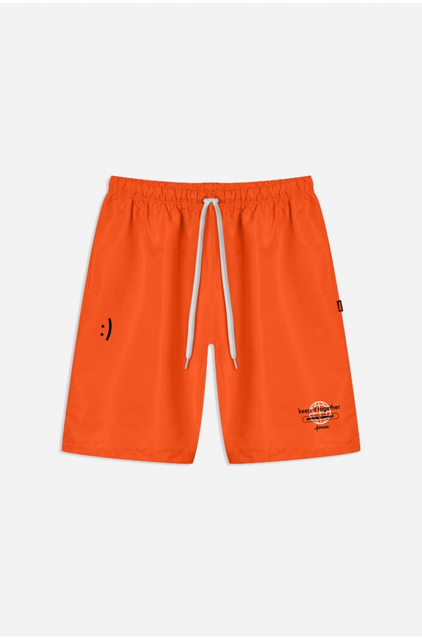 Shorts 9inches Approve Keep It Together Laranja