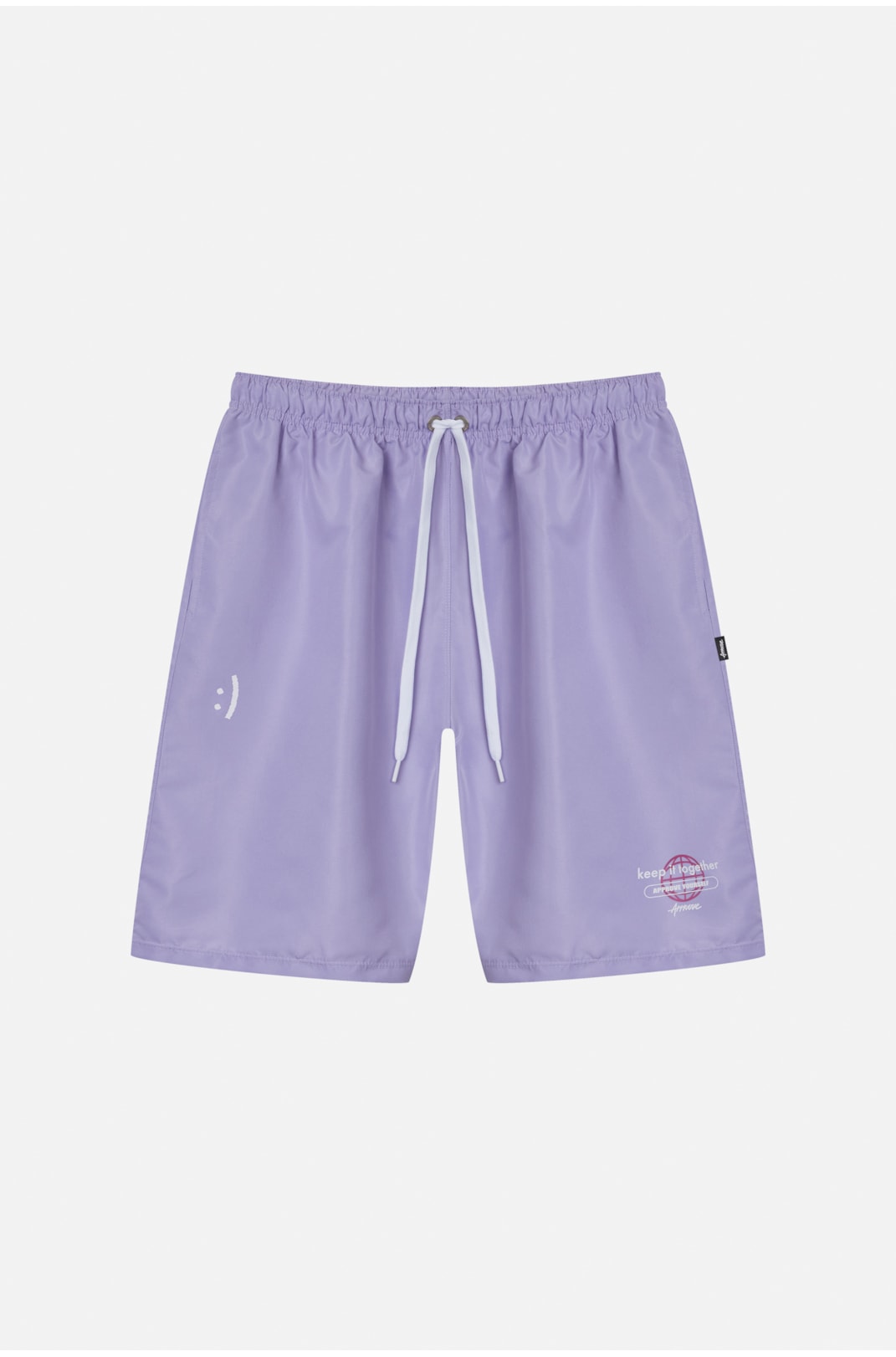Shorts 9inches Approve Keep It Together Lilás Lilas