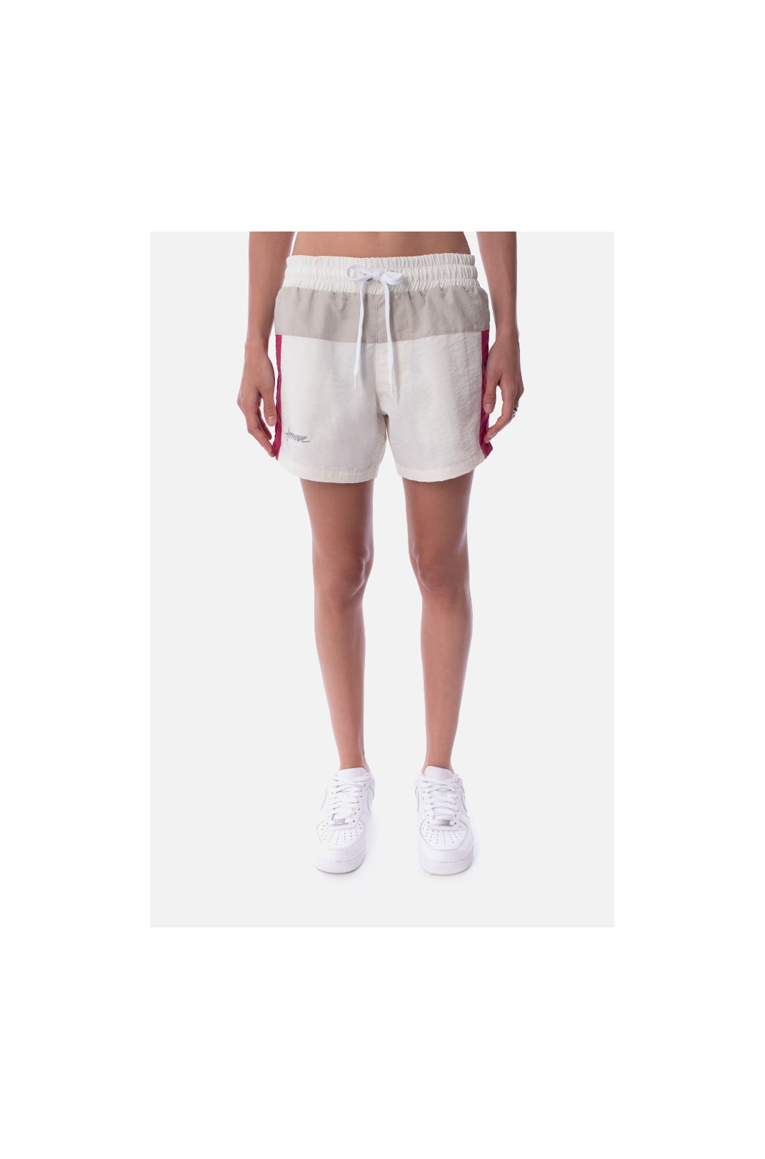 Shorts Approve Retropia Rosa e Off White