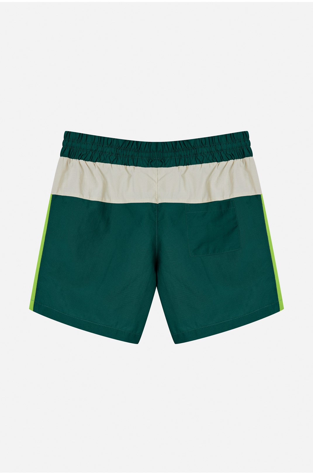 Shorts Approve Retropia Verde e Off White