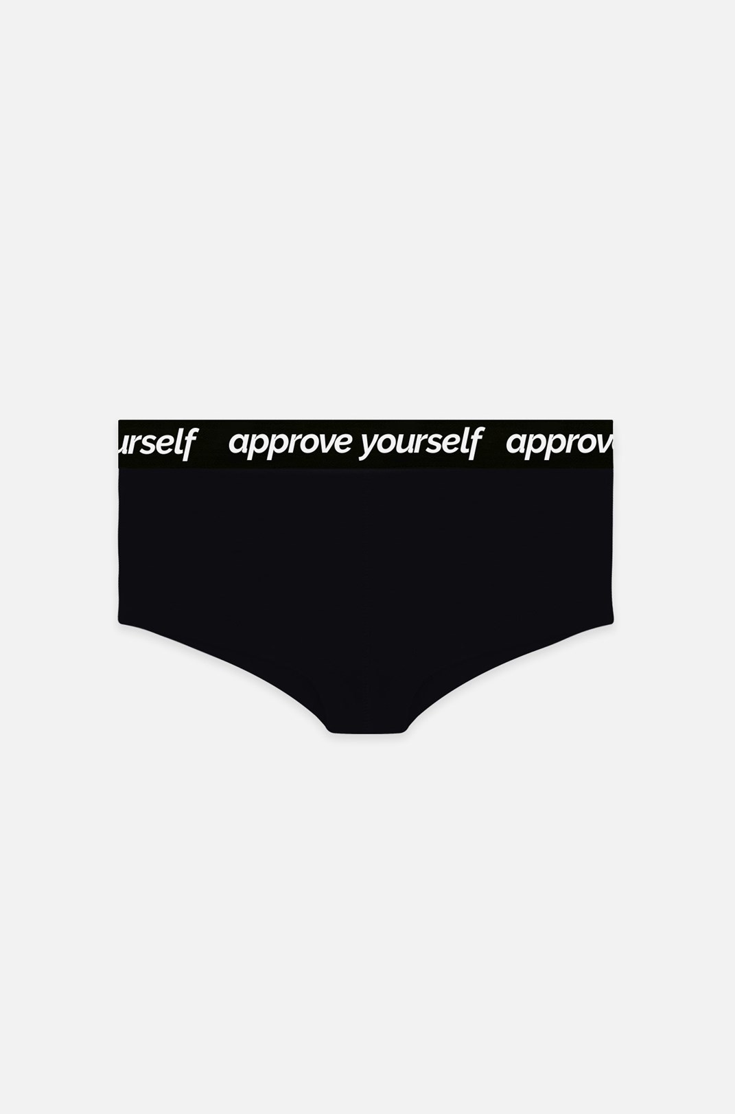 Shorts Underwear Approve Yourself Preto
