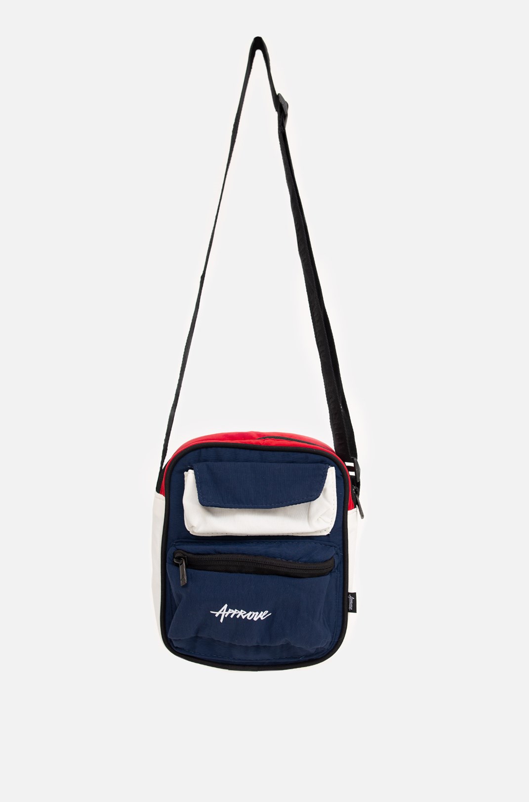 Shoulder Bag Approve Retropia Azul e Vermelha